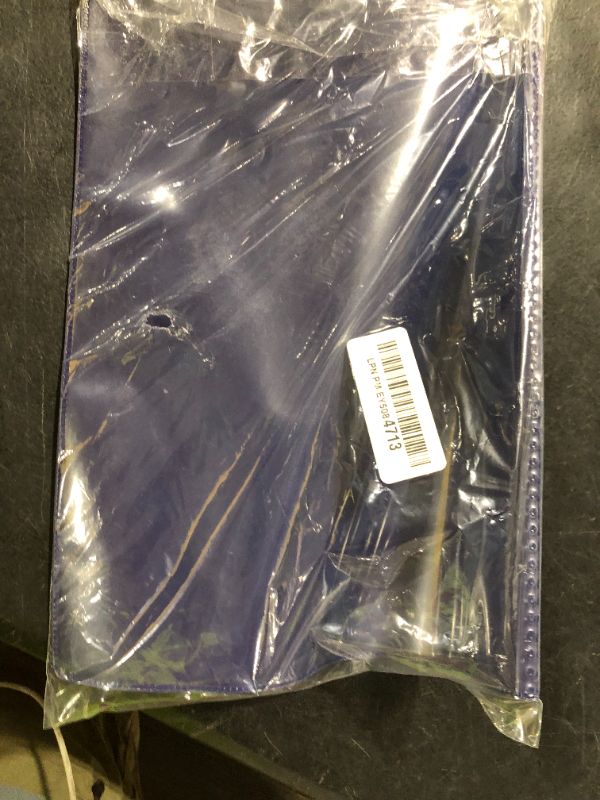 Photo 1 of Nicky's® Multi Pocket Organizer, 10 or 14 Page Folder, Waterproof, Patented Tear-Resistant, Flexible Plastic, Proudly Made in USA, Binder Substitute. (10-in-1 Navy Blue)