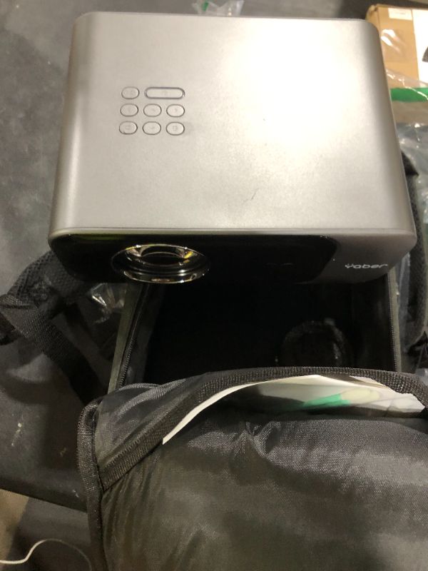 Photo 1 of [Auto Focus/4K Support] Projector with WiFi 6 and Bluetooth 5.2, YABER Pro V9 600 ANSI Native 1080P Outdoor Movie Projector, Auto 6D Keystone & 50% Zoom, Home Theater Projector for Phone/TV Stick/PC