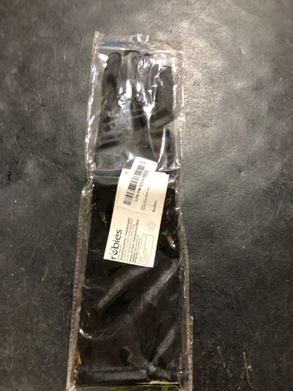 Photo 1 of Rubies Child's Forum Satin Opera Length Gloves, Black