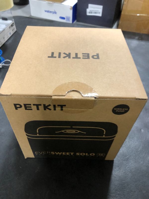 Photo 1 of PETKIT New Cat Water Fountain with Wireless Pump, Ultra Quiet 65oz/1.85L Pet Water Fountain for Cats and Dogs Inside, Detachable Design Easy to Clean and Assemble, Filters Included