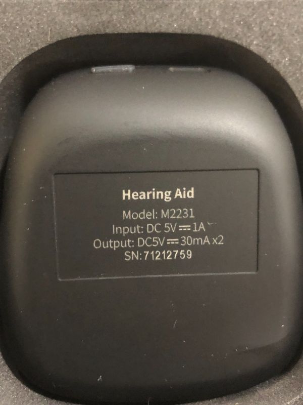 Photo 1 of Hearing Aids for Seniors Rechargeable with Noise Cancelling, Hearing Amplifier with 5 Levels of Volume Adjustmen, Simple to Operate and Hear Clear Sound