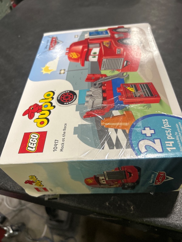 Photo 1 of LEGO Disney Pixar Mack at The Race Cars Toys - Pixar Cars Birthday Gift for Toddlers, Preschool, Boys & Girls, Ages 2+ - Educational Building Toys Set - 10417