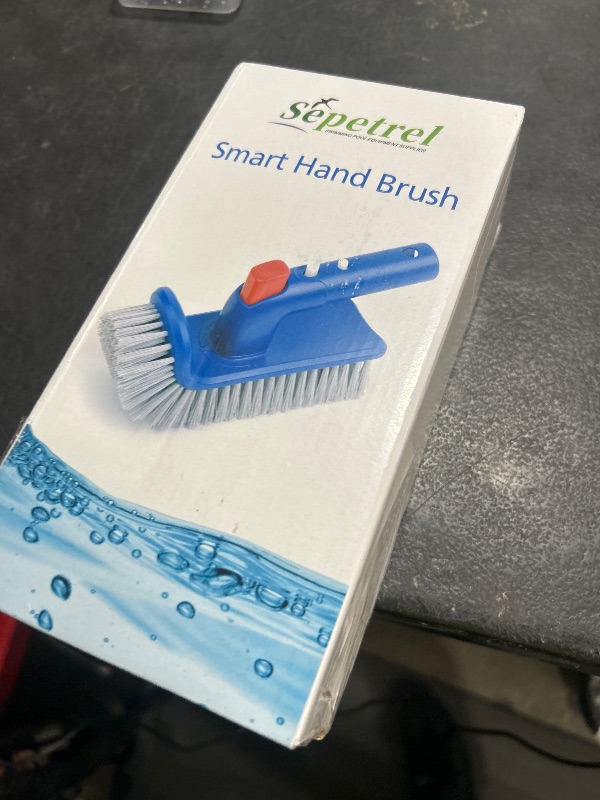 Photo 1 of Sepetrel Pool Brush Head for Cleaning Walls,Steps & Corners,Rotatable Hand Scrub Brushes,for Inground/Above Ground Swimming Pool,Spa, Bathroom, Hot Tub, Kitchen