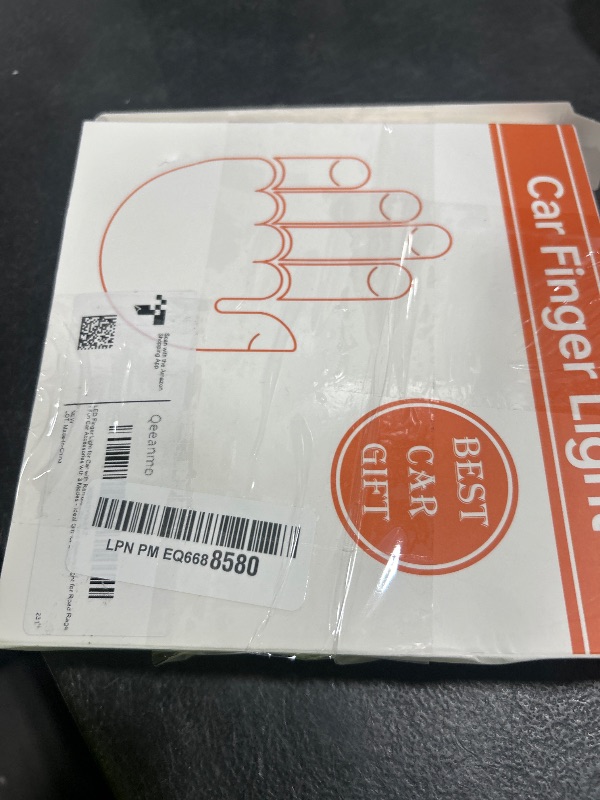 Photo 1 of Qeeanmo Hand Gesture Light for Road Rage LED Sign for Car Back Window,Remote Control, Fun Gift, 3 Modes