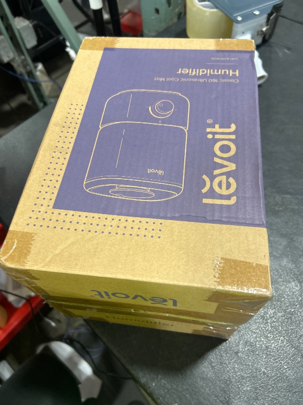 Photo 1 of LEVOIT Top Fill Humidifiers for Bedroom, 2.5L Tank for Large Room, Easy to Fill & Clean, 28dB Quiet Cool Mist Air Humidifier for Home Baby Nursery & Plants, Auto Shut-off and BPA-Free for Safety, 25H