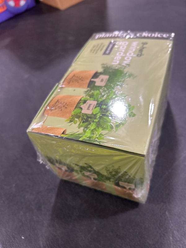 Photo 1 of Planters' Choice 9 Herb Indoor Window Garden Kit - House Plants Seeds - Best Unique Gift Ideas for Women, Mom, Friend, Her, Birthday, Housewarming, Mother - New Home Kitchen Gifts - Live Plant Starter