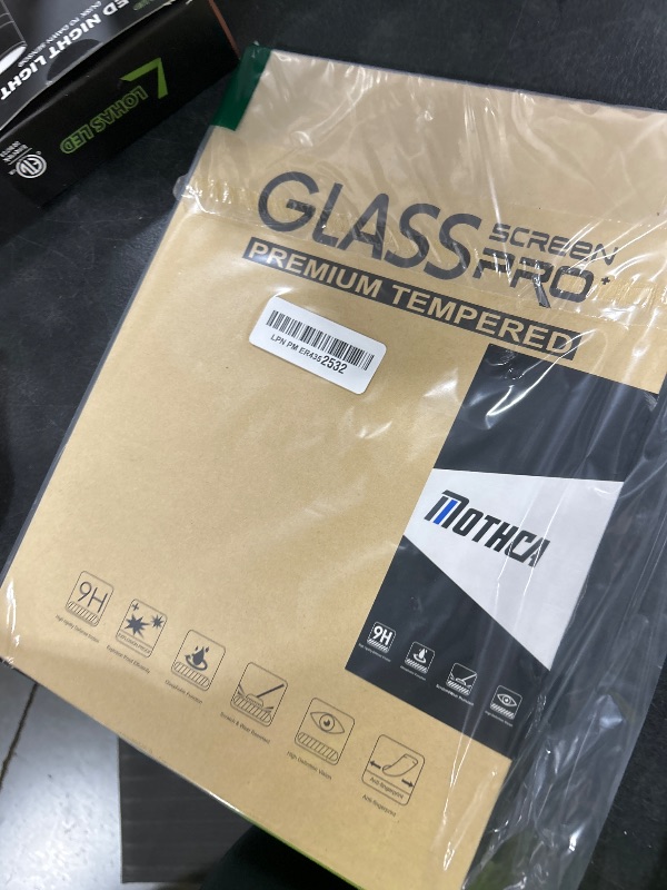 Photo 1 of Mothca Matte Glass Screen Protector for iPad Pro 12.9-inch 6th/5th/4th/3rd Generation(2022/2021/2020/2018 Models) Anti-Glare & Anti-Fingerprint No Dazzling 9H Tempered Glass HD Shield Smooth as Silk