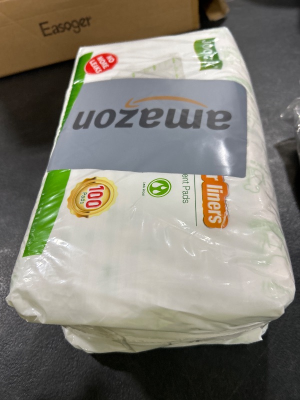 Photo 1 of Dog Diaper Liners 100ct Super Soft and Absorbent Dog Diaper Booster Pads for Male Dog Belly Bands or Female Dog Diapers(Regular, 100pcs)