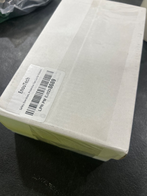 Photo 1 of Safety Overshoes, Protective Toe Cap for Visitors, Smash-Proof Non-slip Protector with Adjustable Elastic Band, Fits EU Size 36-46/US Size 8-12