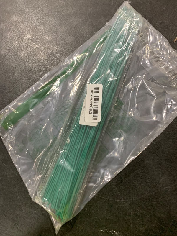 Photo 1 of 100 Pcs Floral Stems Wire for Paper Flower,14 Inch 2 Gauge Dark Green Floral Stem Wire,Crafting Floral Stem for Flower Arrangements DIY,Bouquet Stem Wrapping and Crafts