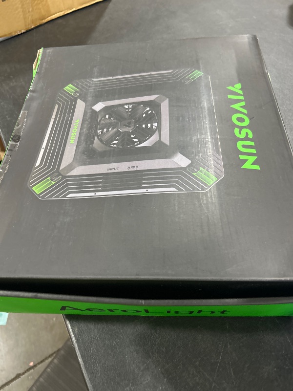 Photo 1 of VIVOSUN AeroLight A150, Tunable Spectrum, LED Grow Light 150W w/Integrated Circulation Fan, Compatible with App, Used with Growhub Controller E42A/E25 to Achieve More Functions 2x4/3x3Ft Coverage