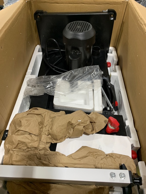 Photo 1 of PioneerWorks 3-Amp & 8-Inch Bandsaw, 1800FPM Benchtop Bandsaw with Removable Safty Key, 0-45 Tilting Range, Saw For Cutting Wood with Fence and Miter Gauge, Band Saws for Woodworking