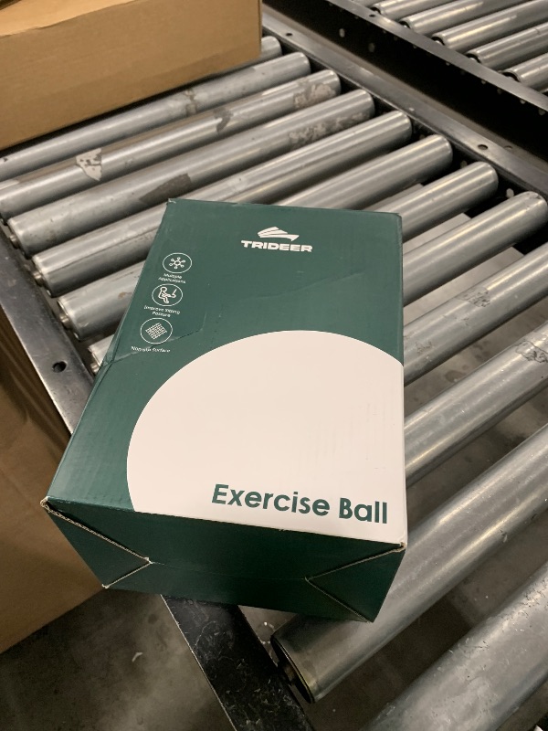 Photo 1 of Trideer Yoga Ball for Exercise, Pregnancy & Birthing, 5 Sizes Exercise Ball for Physical Therapy, Stability, Fitness, Quick Pump Included