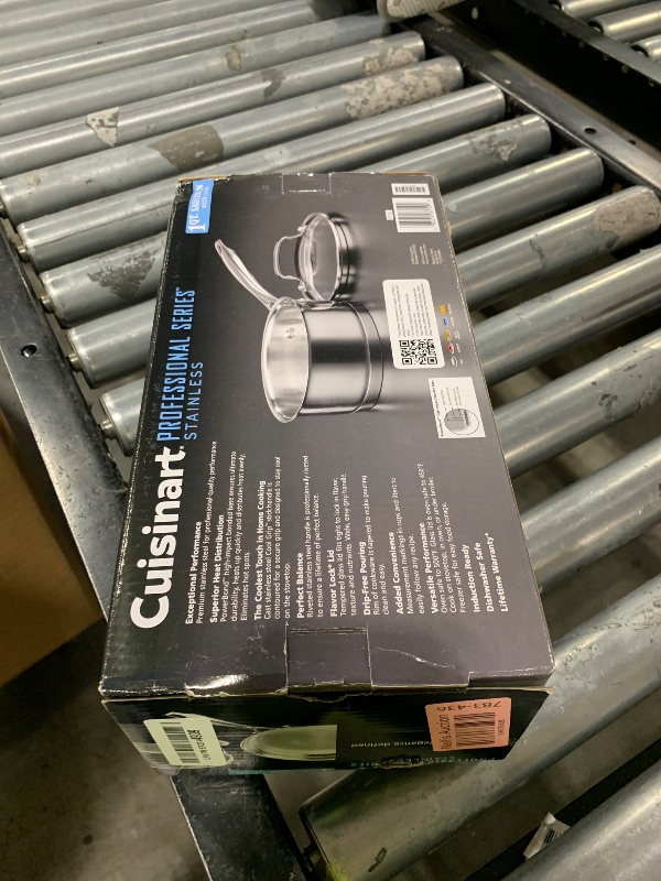 Photo 1 of Cuisinart 8919-14 Professional Series 1-Quart Saucepan with Cover, Stainless Steel, Mirror Finish