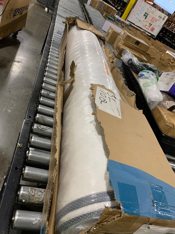 Photo 1 of Queen Mattresses, 10 Inch Mattress Queen Size with Pocket Spring and Memory Foam for Pressure Relief, Motion Isolation, Edge Support, Medium Firm Mattress in a Box, CertiPUR-US, White