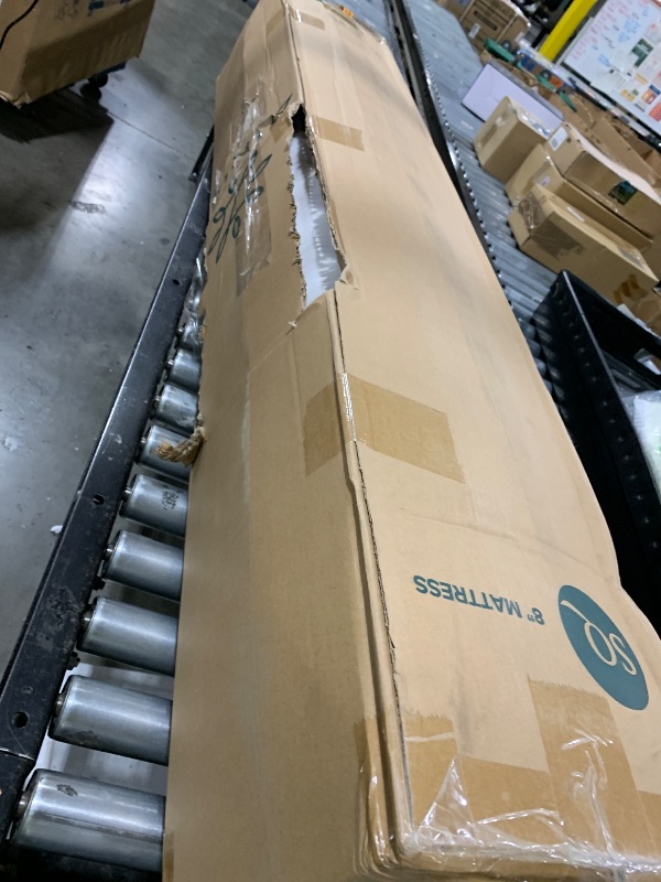 Photo 1 of ZINUS 8 Inch Foam and Spring RV Mattress, [New Version], Short Queen for RVs, Campers & Trailers, Smaller, More Convenient WonderBox Packaging, Mattress-in-a-Box