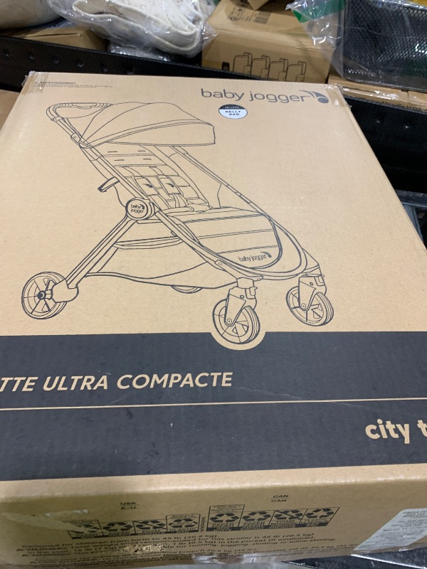 Photo 1 of Baby Jogger City Tour 2 Ultra-Compact Travel Stroller Lightweight Foldable Pike Exclusive Includes Belly Bar Leatherette Handlebar and Premium Fabric