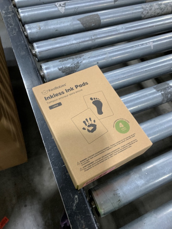 Photo 1 of 4-Pack Inkless Baby Hand and Footprint Kit - Mess Free Ink Pad for Newborn Keepsake, Dog Nose & Paw Print Kit, Clean Touch Ink Pad for Baby Hand & Footprints, Ideal New Mom Gifts (Holidays, L)