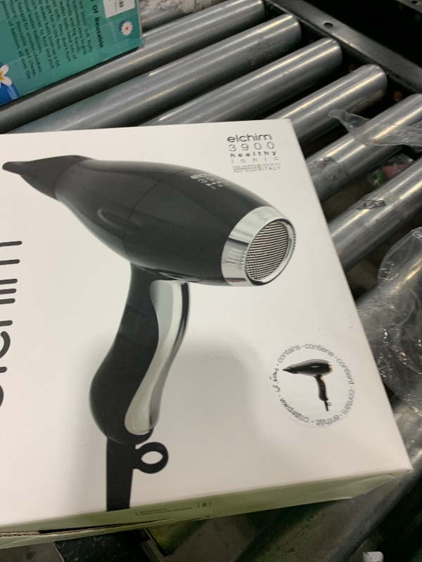 Photo 1 of Elchim 3900 Healthy Ionic Ceramic Professional Hair Dryer with Powerful Airflow and Low EMF Technology - Black & Gold