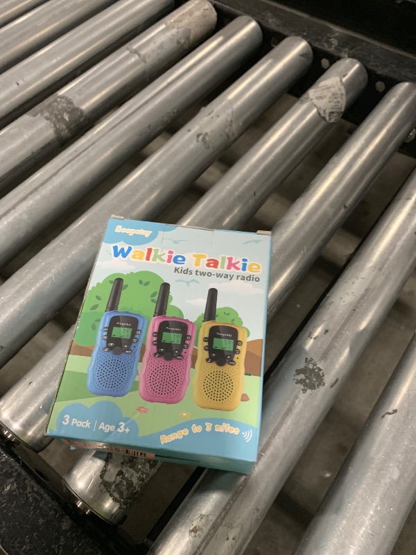 Photo 1 of Walkie Talkies for Kids, Walkie Talkie Toys for Girls Boys, Outdoor Toys for Ages 4-8-12, Built-in Flashlight, 22 Channels, Birthday Gifts for 3 4 5 6 7 8 9 10 Year Old Girl Boys