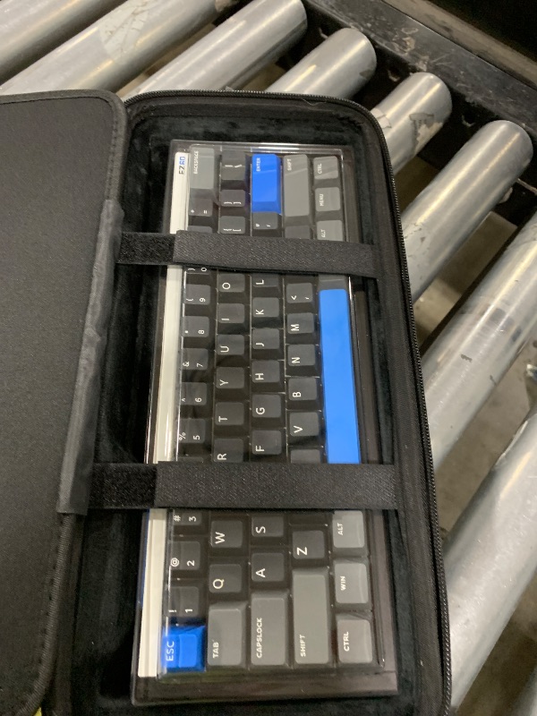 Photo 1 of IQUNIX EZ60 Gaming Keyboard, 60% RGB Mechanical Keyboard, 61 Keys with Magnetic Jade Switches, Rapid Trigger, Adjustable Actuation, Double Shot PBT Keycaps, for Win/Mac Laptop PC