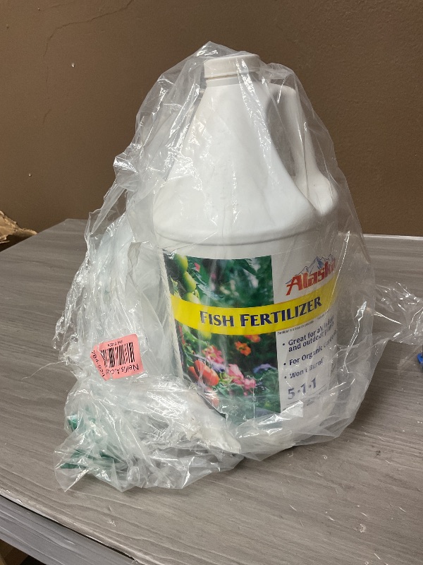 Photo 1 of Alaska Fish Fertilizer OMRI Listed 5-1-1, 115 oz