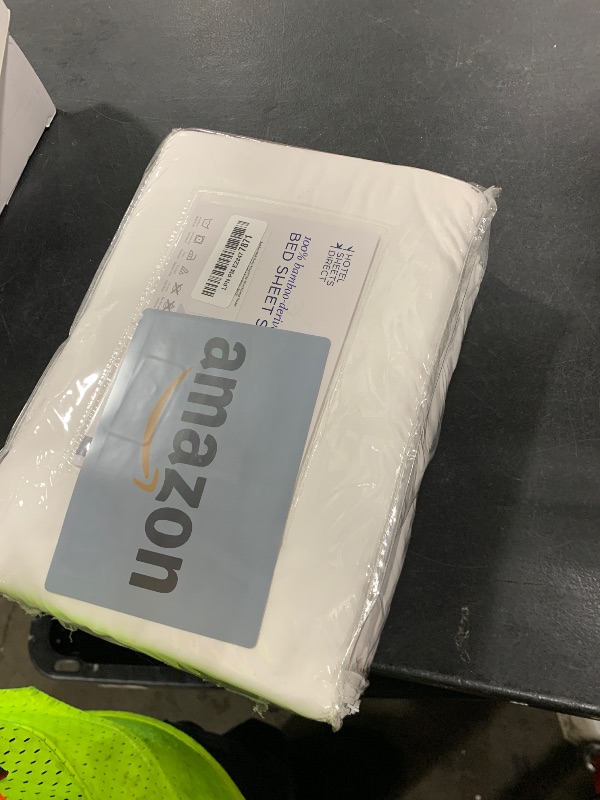 Photo 1 of Hotel Sheets Direct 4 Piece Bed Sheet Set King Size, 100% Viscose Derived from Bamboo Sheets Set with 2 Pillowcases, Cooling & Breathable Luxury Bedding, Moisture-Wicking & Silky Soft Texture, White