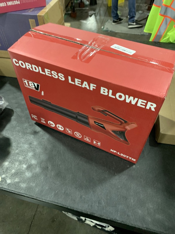 Photo 1 of HEINPRO Cordless Leaf Blower Up to 500CFM Compatible with Milwaukee M18 Battery (Bare Tool), Electric Leaf Blower Cordless with 5 Speed Modes, Battery Powered Leaf Blowers for Lawn Care, Yard