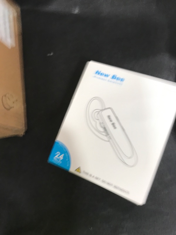 Photo 1 of [2 Pack] Bluetooth Earpiece Wireless Handsfree Headset V5.0 24 Hrs Driving with Mic 60 Days Standby Bluetooth Headset for iPhone Android Samsung Driver