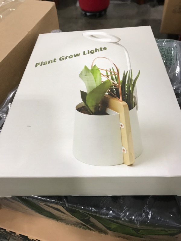 Photo 1 of Full Spectrum Grow Lights for Indoor Plants, Clip-on LED Plant Lights for Indoor Growing with Auto On/Off Timing 4/8/12 Hrs, 10 Dimmable Levels, 3 Spectrum Modes & Adjustable Gooseneck, Remote Control