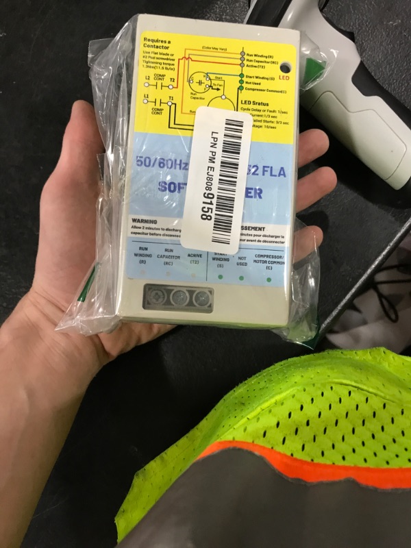 Photo 1 of RJSJRAD Air Conditioner Soft Start Air Conditioning Auxiliary Starter for Residential AC Units Between 4-7 Ton, Reverse Motor Protection for Generator Use, 230v 16-32A