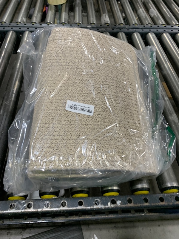 Photo 1 of OIAHOMY 118L XXXLarge Cotton Rope Storage Basket, Oversized Blanket Basket, Used for Organizing Dirty Clothes in Living Room, Bedroom, Nursery, Dog Toy Storage Bins, 25" x 17" x 16",Brown variegated