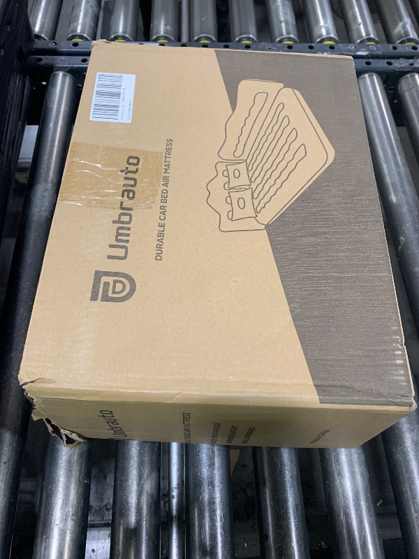 Photo 1 of Umbrauto Inflatable Car Mattress Bed: SUV Camping Air Bed for Truck Backseat with Pump & Pillows, Car Sleeping Airbed for Van Back Seat