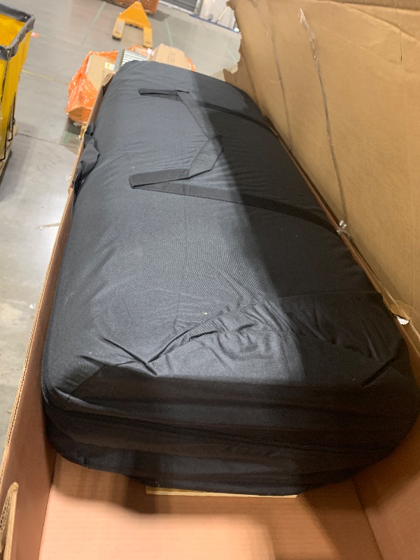 Photo 1 of  Matrix Comfort-Cell Memory Foam Camping Mattress Pad, Portable Foam Sleeping Pad for Camping, Roll up Sleeping Mat for Adults Floor Mattress Guest Floor Bed for Sleepover, Car, Tent SUV Cot Mattress 