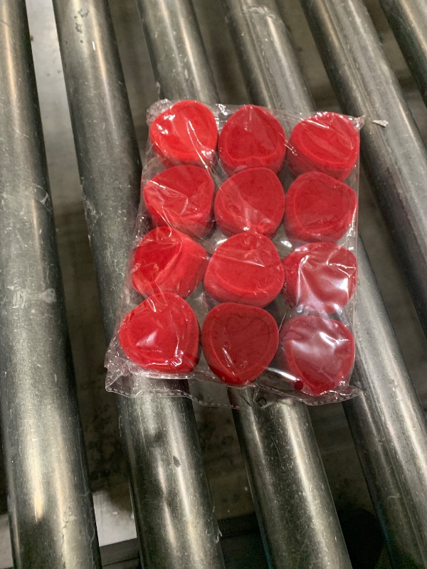 Photo 1 of Markeny 12 Pack Velvet Ring Boxes for Ring and Earring Jewelry Display Anniversaries, Weddings, Birthdays, Red