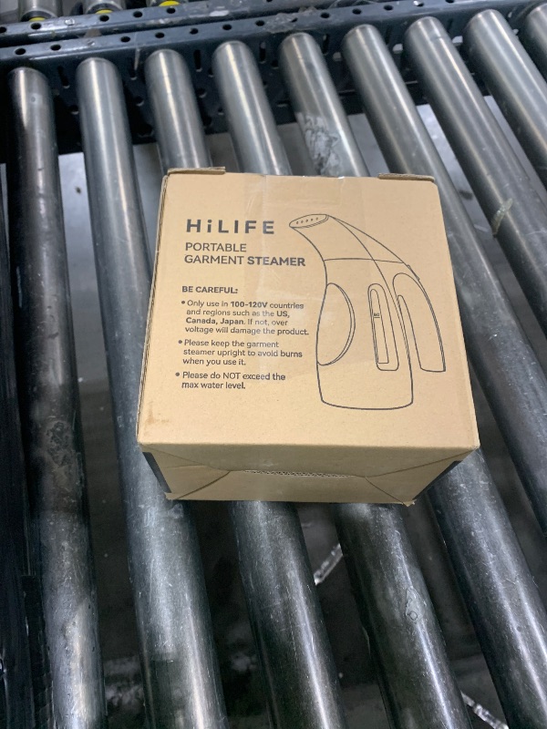 Photo 1 of HiLIFE Steamer for Clothes, Portable Handheld Design, 240ml Big Capacity, 700W, Strong Penetrating Steam, Removes Wrinkle, for Home, Office(ONLY FOR 120V)