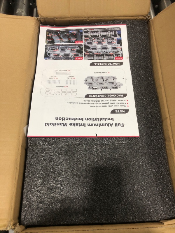 Photo 1 of TEMSONE Upgraded Full Aluminum Engine Lower Intake Manifold with Gasket Compatible with 2011-2018 Jeep Grand Cherokee Wrangler | Dodge Journey Grand Caravan 3.6L V6 Replaces # 5184199AF