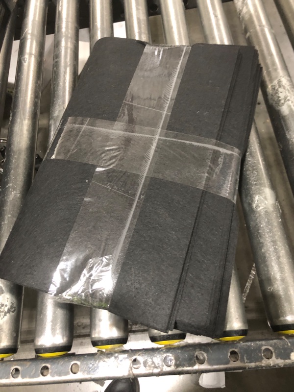 Photo 1 of BLACK FABRIC SHEETS 32 PCS
