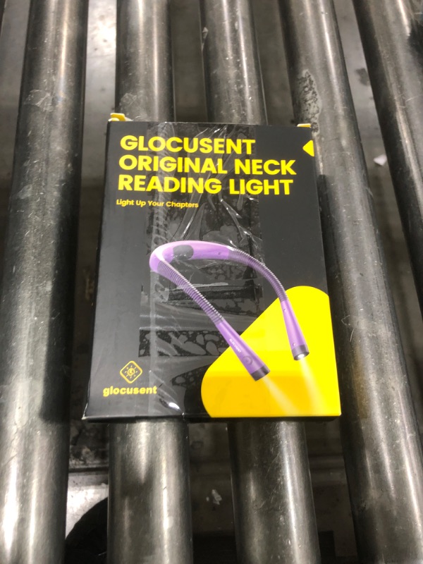 Photo 1 of Glocusent Book Light, 3-Color & 6-Brightness Reading Light, Bendable Neck Light, 80-hr Lasting Rechargeable Lamp, Perfect Book Light for Reading in Bed, Knitting, Camping, Repairing, Book Lovers Gifts