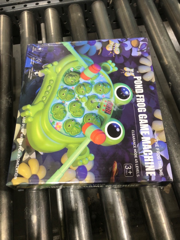 Photo 1 of HopeRock Toys for 2 3 4 5 Year Old Boy,Toddler Toys Age 2-4, Whack A Frog Game,with 5 Modes,45 Levels,9 Music Spray and Light-up, Baby Toy Gifts for Early Learning, Birthday Gift for Toddler Boy Toys