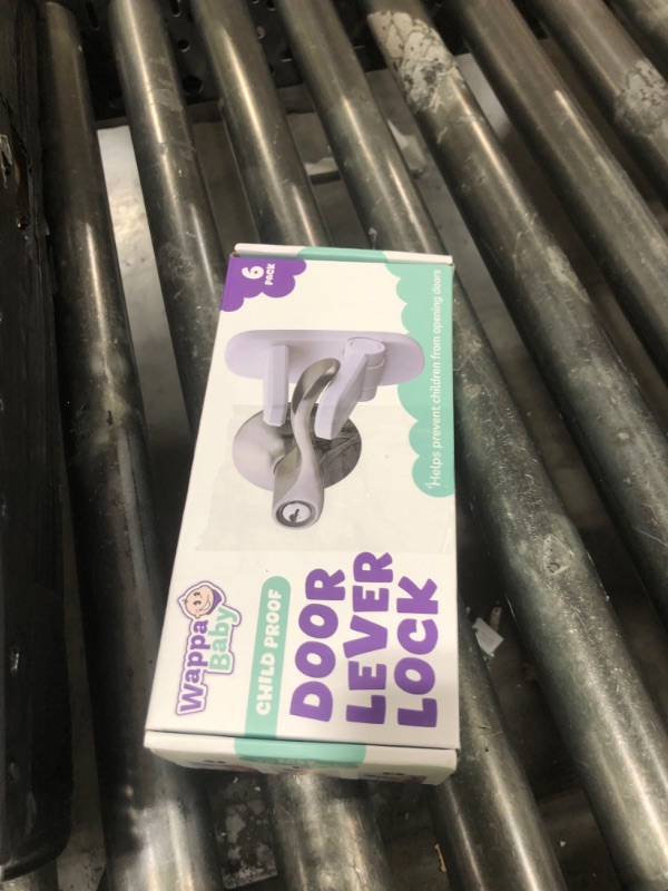 Photo 1 of Door Lever Lock (6 Pack) Prevents Toddlers from Opening Doors. 3.25" L * 1.5" W * 4.5" H Easy One Hand Operation for Adults. Durable ABS with 3M Adhesive Backing. Simple Install, No Tools Needed.1048789252
LPNPMEQ2952920
