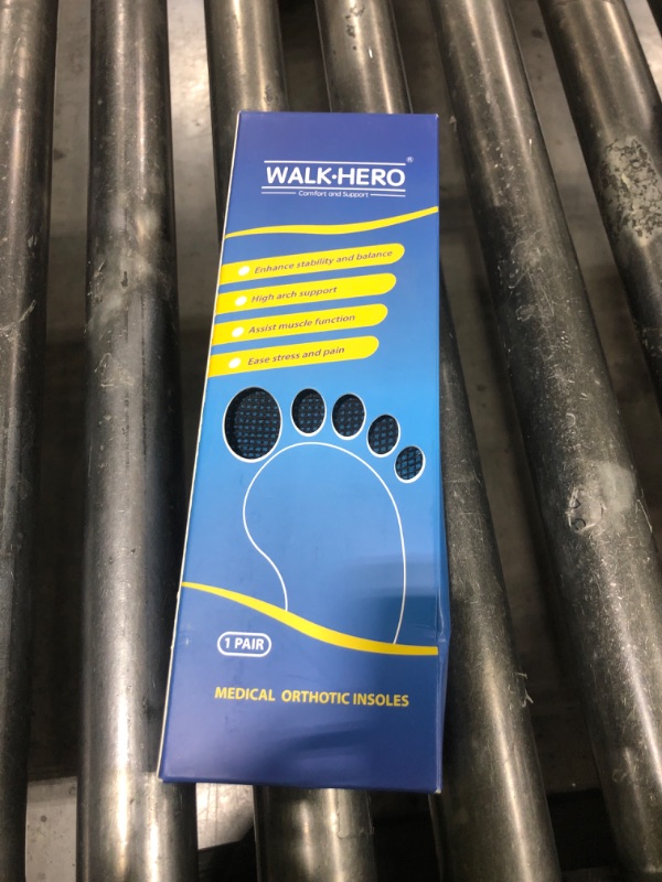 Photo 1 of Plantar Fasciitis Relief - Arch Support Insoles for Men Women, Shoe Inserts for Flat Feet, Orthotic Shoe Insoles All-Day Energy and Comfort with Every Step (Mens 12-12 1/2 | Womens 14-14 1/2)