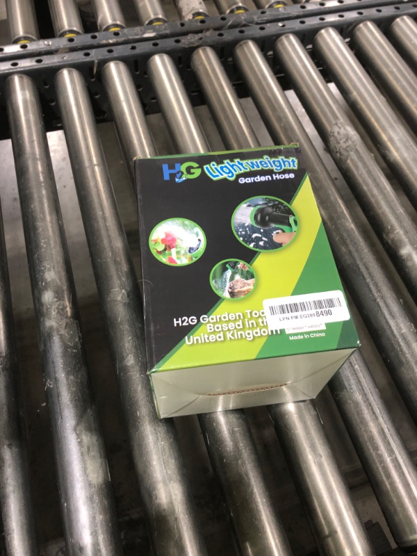 Photo 1 of H?G Non-Expanding Lightweight Garden Hose 25ft | Superior Strength Flexible Water Hose 25 ft | Multipurpose Hose | 3/4 Brass Connectors with protective cover | 10 Mode Sprayer | Attractively boxed