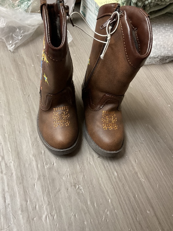 Photo 1 of Josmo Boy's Toy Story Western Boots Woody (Toddler/Little Kid), Brown, 5 