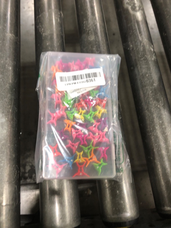 Photo 1 of 50 Packs Assorted Color Butterfly Hair Clips, Beautiful Mini Butterfly Hair Clips Hair Accessories for Women and Girls (50 pcs Random Colour)