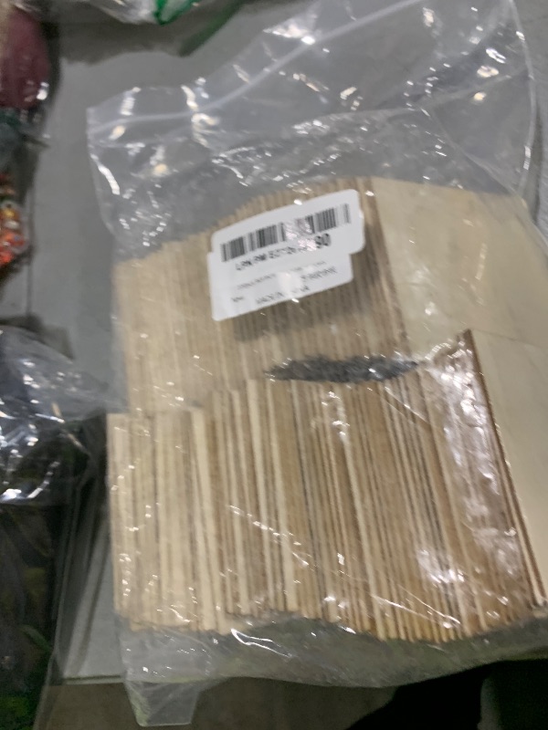 Photo 1 of 100pcs 3x3 Inch Wood Squares – Unfinished Basswood Plywood Sheets – Blank Wooden Plates for Crafts, Painting, Scrabble Tiles, Mini House Building & Architectural Models