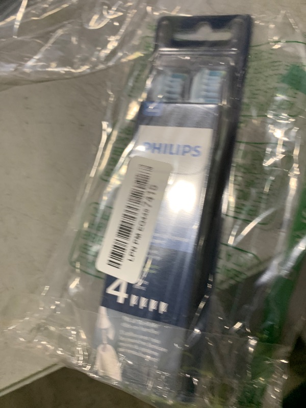 Photo 1 of Philips Sonicare C3 Two-in-One - Genuine Replacement Electric Toothbrush Heads, White, 4 Pack One Year Supply, HX9044/65
