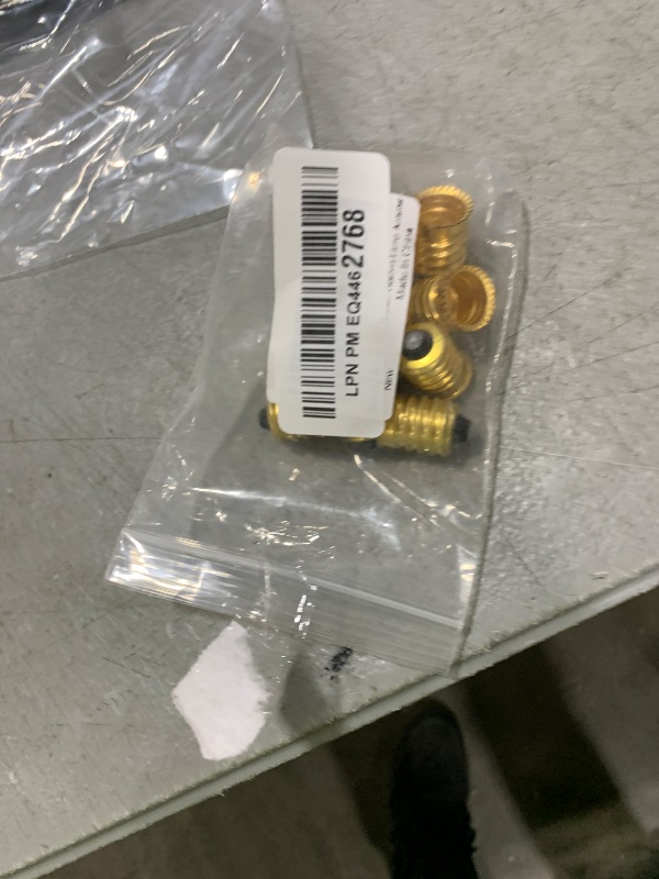 Photo 1 of Qjaiune 10 Pack E14 to E12 Adapter Converter, European to Candelabra Reducer, Pure Copper Light Adapter Socket Bulb Adapter, Golden Lamp Adapter