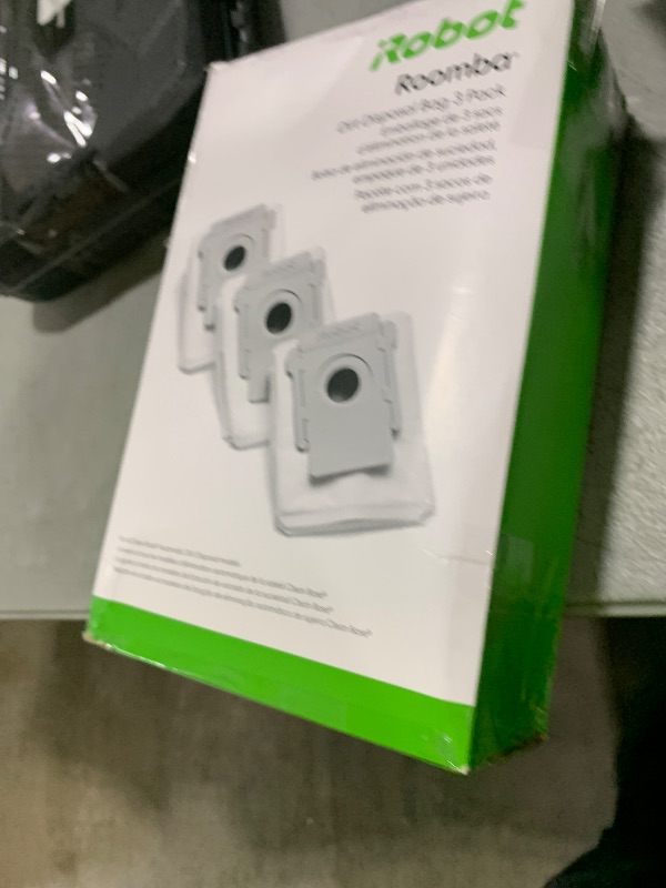 Photo 1 of iRobot Authentic Replacement Parts - 3 Count (Pack of 1) Dirt Disposal Bags Compatible with Roomba Clean Base Models i1+, i3+, i4+, i5+, i7+, i8+, Combo j8+, j9+