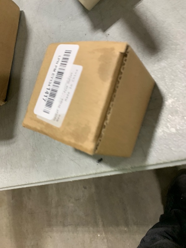 Photo 1 of GasSaf Propane Gas Grill Control Valve Table Top Regulator with a 1"-20 Female Throwaway Cylinder Thread Inlet and an Orifice Outlet.